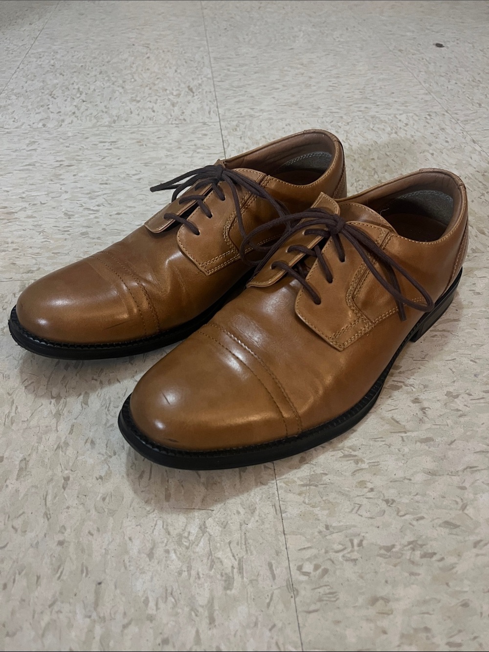 George Brown Cap-Toe Dress Shoes